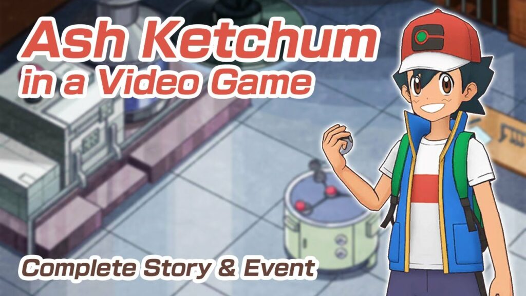 ASH KETCHUM IN A VIDEO GAME! Complete Story & Event | Pokemon Masters EX