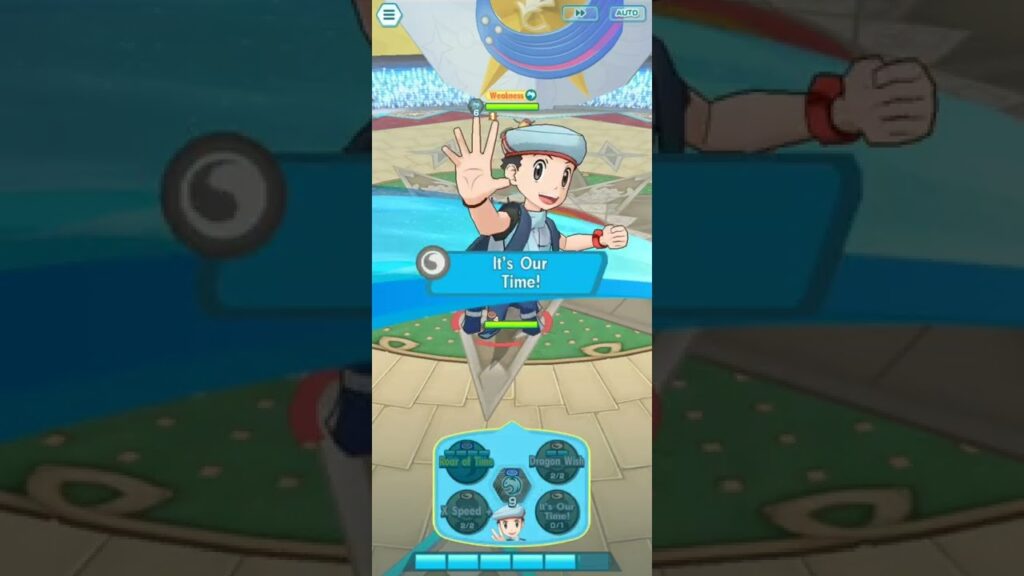 Pokemon masters EX: uuuh overpower Dialga for Ash daily training