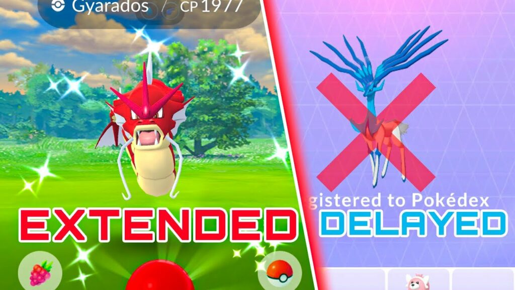 POKEMON GO JUST DELAYED SHINY XERNEAS RAIDS! Mega Gyarados Raid Day EXTENDED