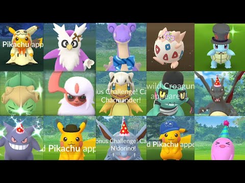 I have enough of this shiny custome in Pokemon Go!