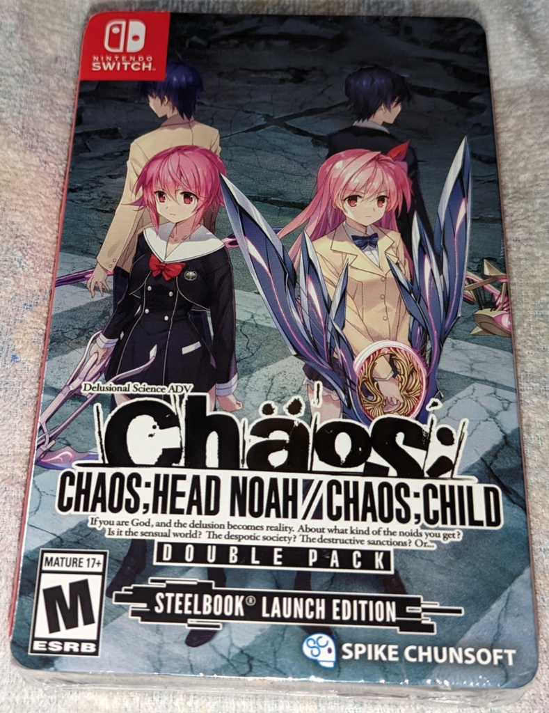 Chaos;Head Noah / Chaos;Child Double Pack for Nintendo Switch Arrived Early!