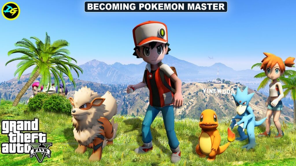 Becoming A POKEMON MASTER in GTA 5! (Its GTA 5, Not Pokemon Game)