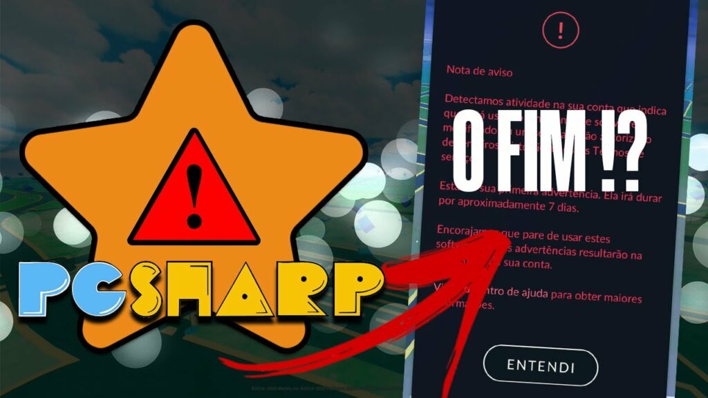 Banimentos no Pgsharp - Pokemon go