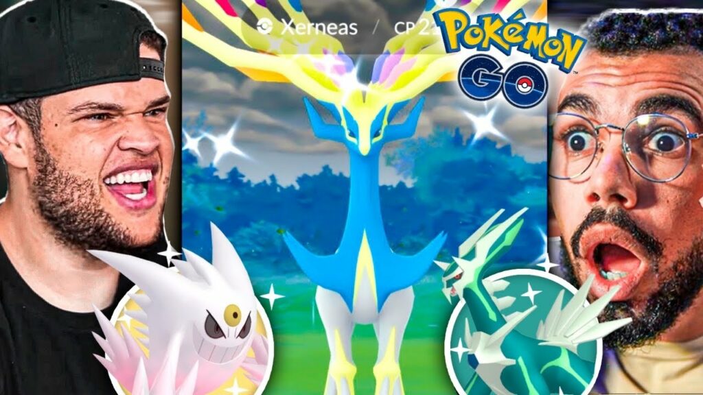 EDUKOF & CRIS vs XERNEAS C/ SHINY LIBERADO | Cris | #pokemongo