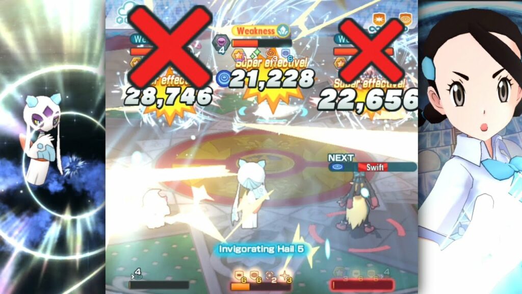 Froslass 4 Stack Blizzard with Cynthia MF Skill - Pokemon Masters EX 2.24.0