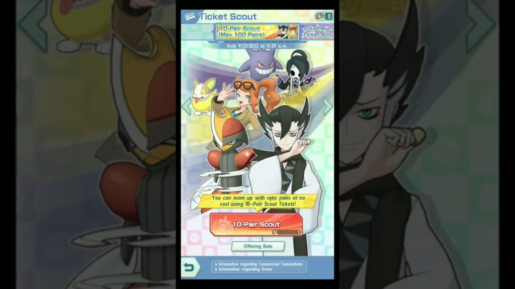 Day 1 || 10 days 10 free scouts || Pokemon masters ex run up to 3 year anniversary