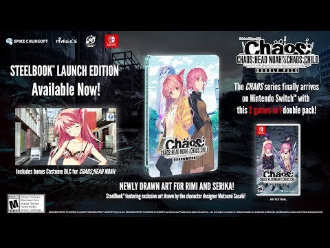Chaos;Head Noah / Chaos;Child Double Pack Launch Trailer