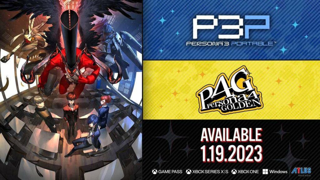Persona 3 Portable and Persona 4 Golden Remastered Release Dates Announced for January 19, 2023 - Persona Central