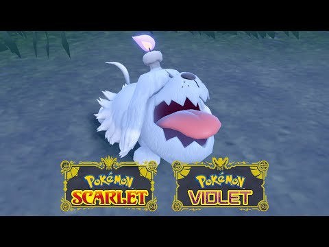Meet Greavard, the Ghost Dog Pokémon! 🐶🕯️ | Pokémon Scarlet & Pokémon Violet