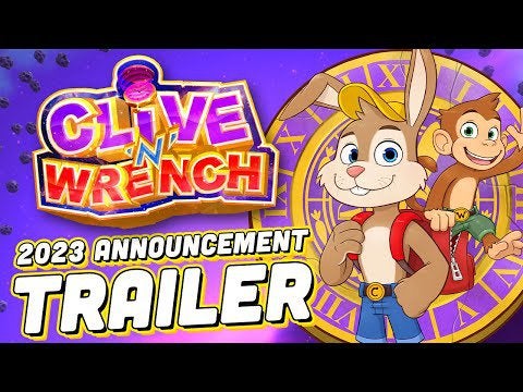 Clive 'N' Wrench - Release Date Gameplay Trailer (Feb 23)
