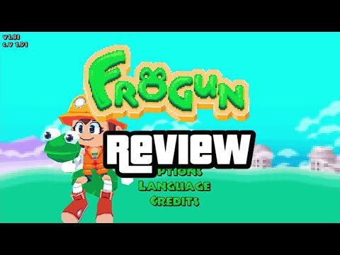 I made a review on Frogun on Switch