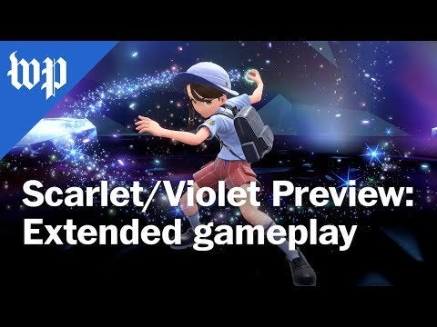 New Pokemon Scarlet Violet extended gameplay preview