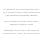 PlatinumGames makes a statement asking people to not harass Jennifer Hale or any other contributors to the Bayonetta series