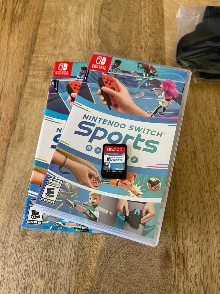 My copy of Nintendo Switch Sports just came in the mail a *few* days early.