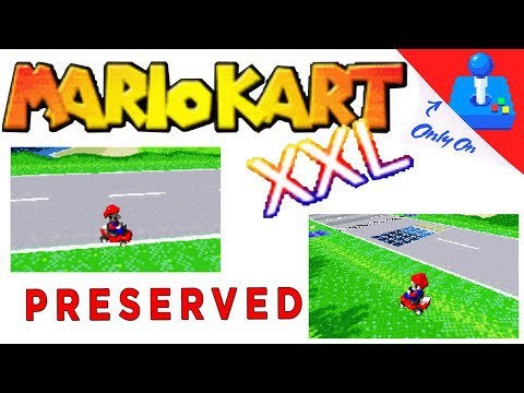Someone discovered a prototype for "Mario Kart XXL", a pitched GBA game