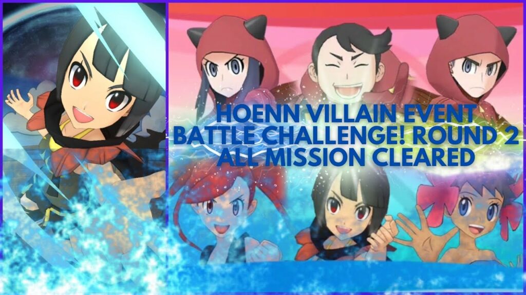 Pokemon Masters EX | Hoenn Villain Event Battle Challenge! Round 2 All Mission Cleared