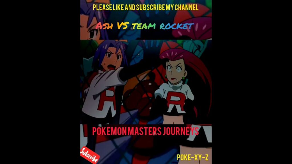 Ash VS Team Rocket//Pokemon masters journeys #shorts #youtubeshorts #reels