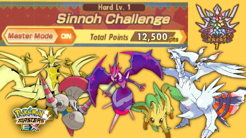Pokemon Master EX: Sinnoh Challenge 12500 points 7/11/22
