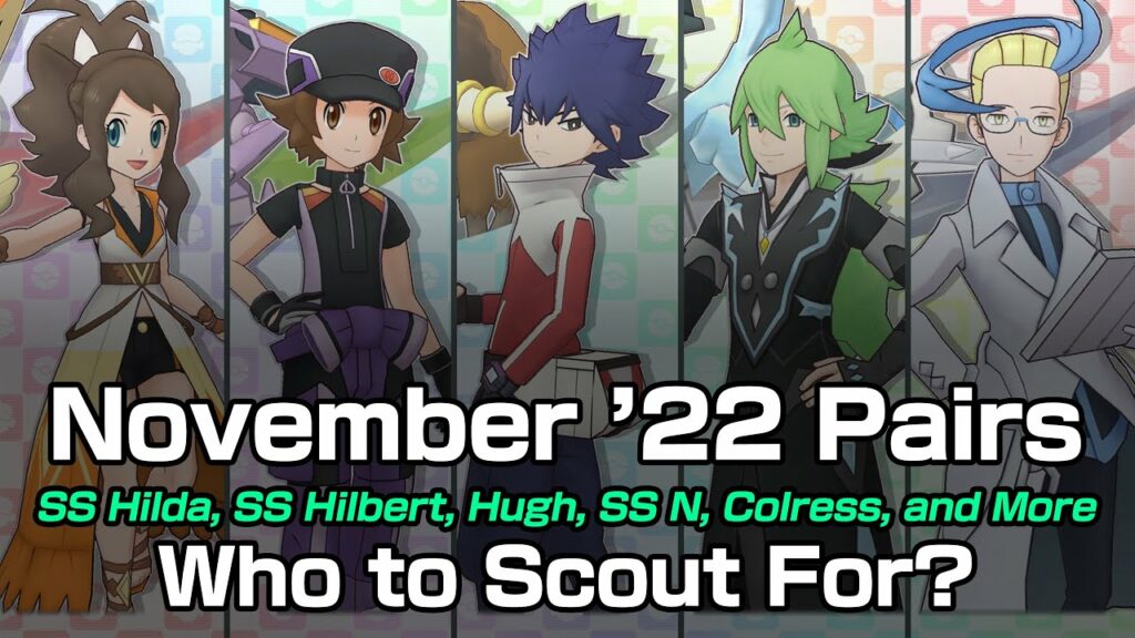 [Pokemon Masters EX] NOVEMBER 2022 SYNC PAIRS: Who to Scout For?