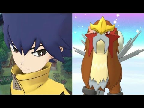 EX Hugh soloes the Entei Legendary Arena [Pokemon Masters EX]