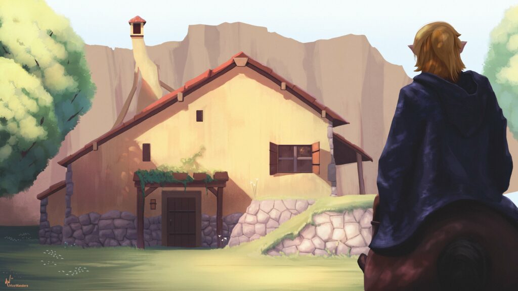 Finally Home [Zelda Fan Art]