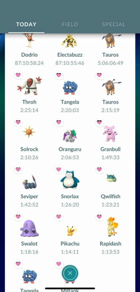 Not the most impressive but this is the most Pokémon I’ve had in gym’s at one time and I’m proud of it!