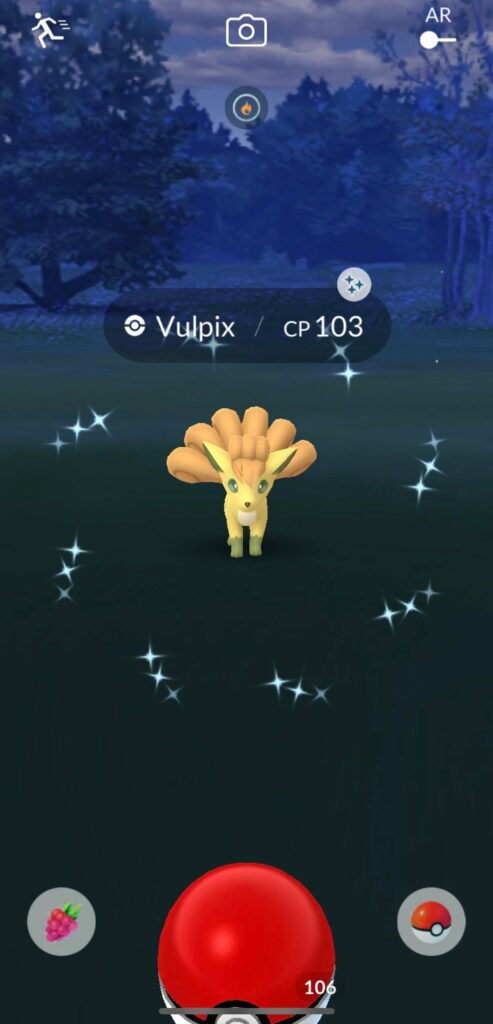 Thought to myself today “I haven’t caught a shiny in a while🥺”. Two minutes later I randomly found a wild Shiny of my favourite Pokémon🥹