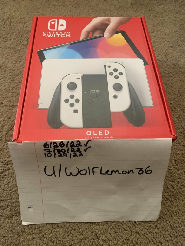 Free Giveaway! Nintendo Switch OLED - international