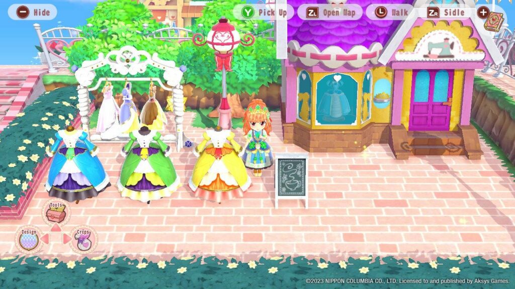 Pretty Princess Magical Garden Island announced for Switch