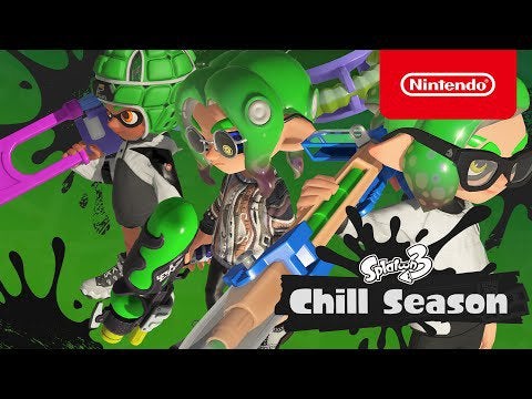 Introducing the jam-packed new Chill Season 2022 in Splatoon 3! (Nintendo Switch)