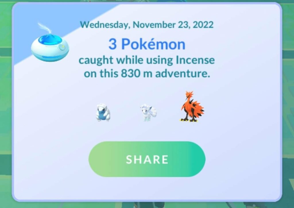 Greatest incense ever. That sandshrew is 98%