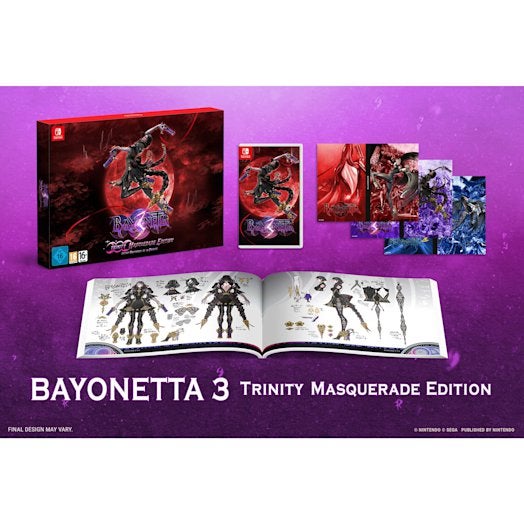 Bayonetta 3: Trinity Masquerade Edition is back on UK Nintendo Store (with steelbook)