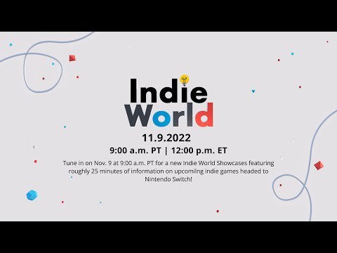 Indie World Showcase 11.9.2022 - Nintendo Switch