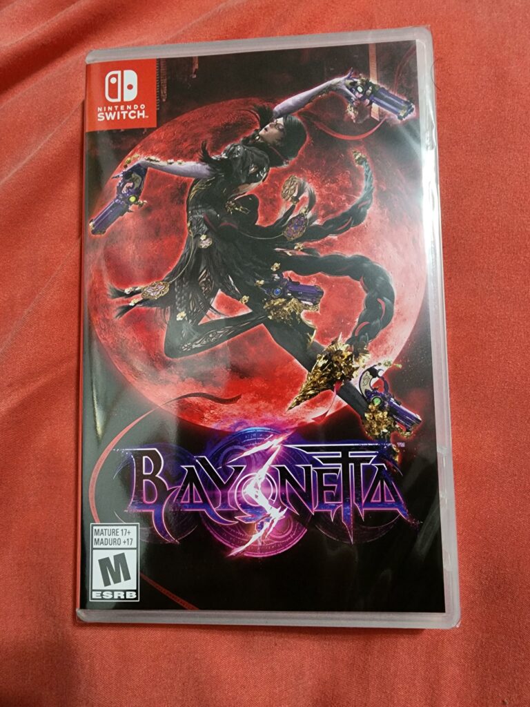 Got my copy of Bayonetta 3 a day early