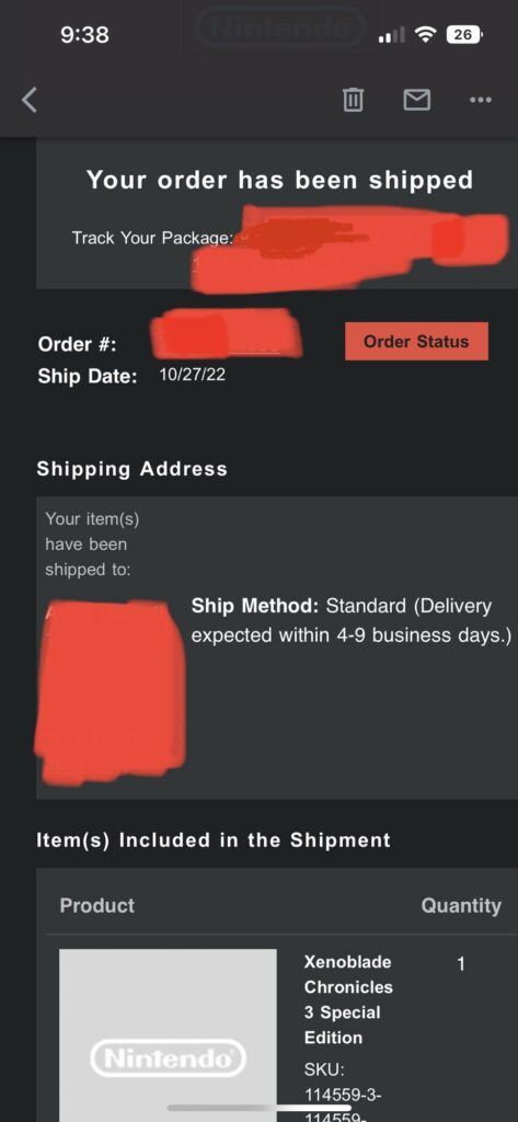 XC3 Collectors Edition finally shipped! Check your emails!