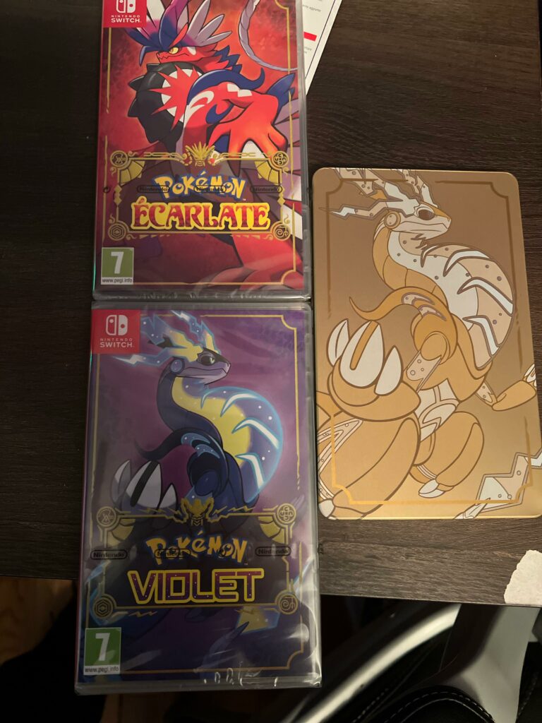 Got my violet and scarlet early