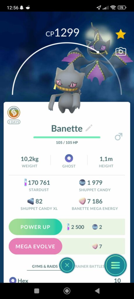 I'm pretty sure I won't run out Mega energy for this one.