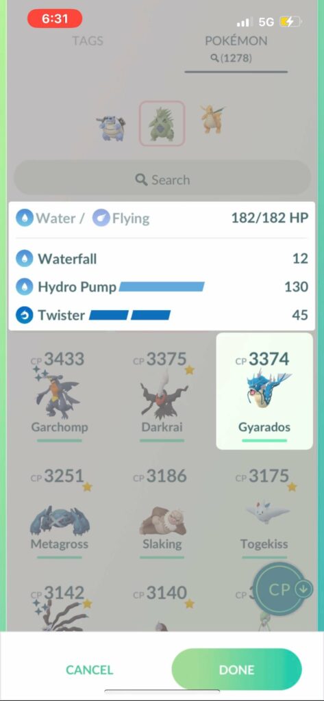 I learned this today, if you hold down a Pokémon in the pick for a battle you see their attacks. Idk how well known this is lol I hope someone will learn