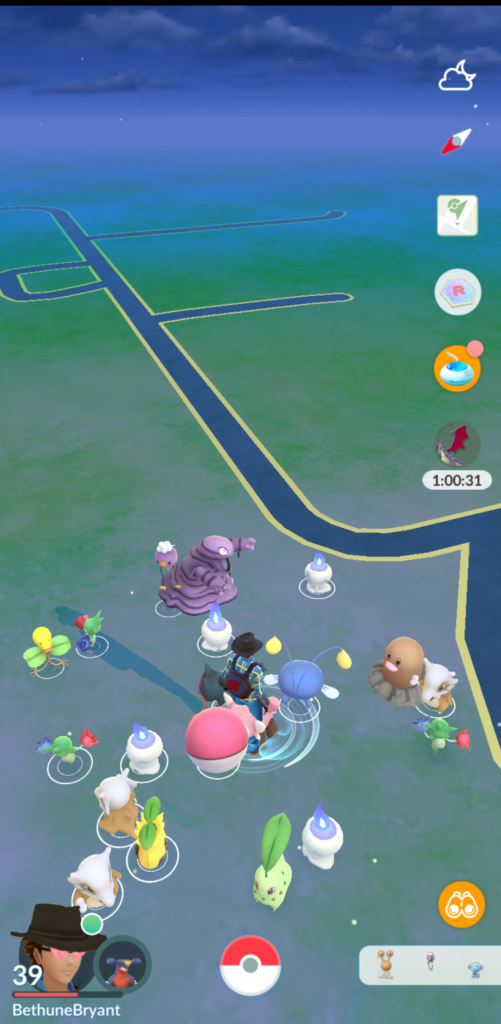 These rural changes are nice! This is at my house, nearest stop is 3 miles away and nearest gym is 12 miles away.