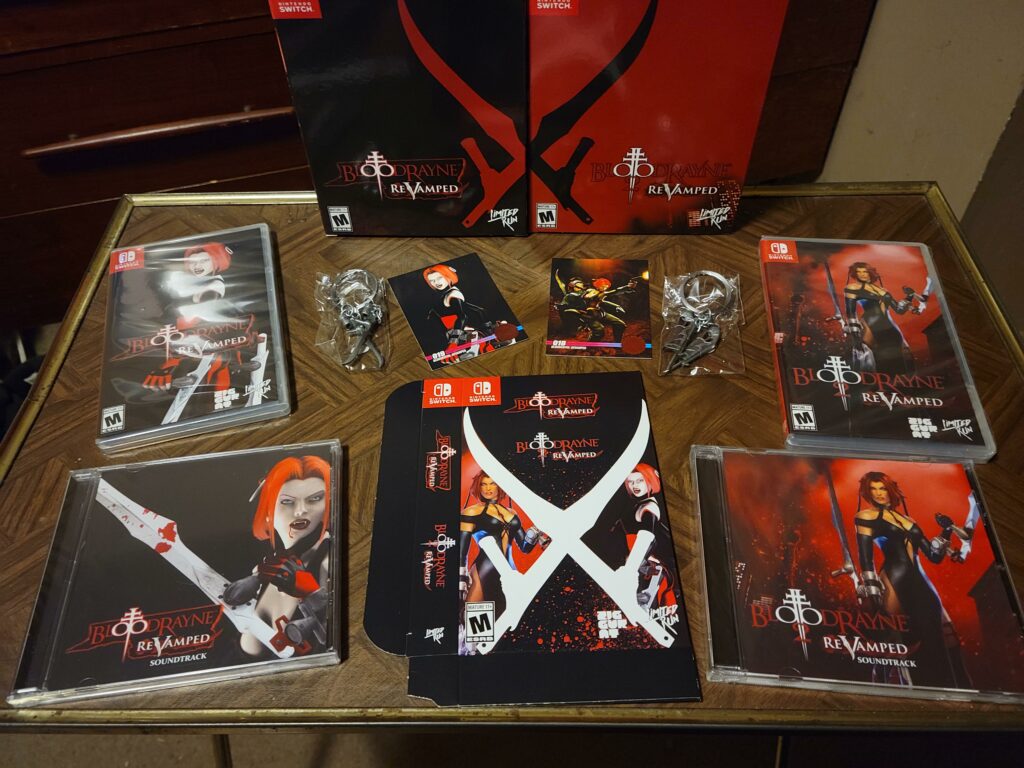 After almost a full year, my copies of Bloodrayne 1 and 2 came in from LRG.