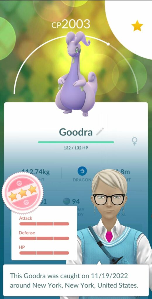 Hatched the Goomie this morning!