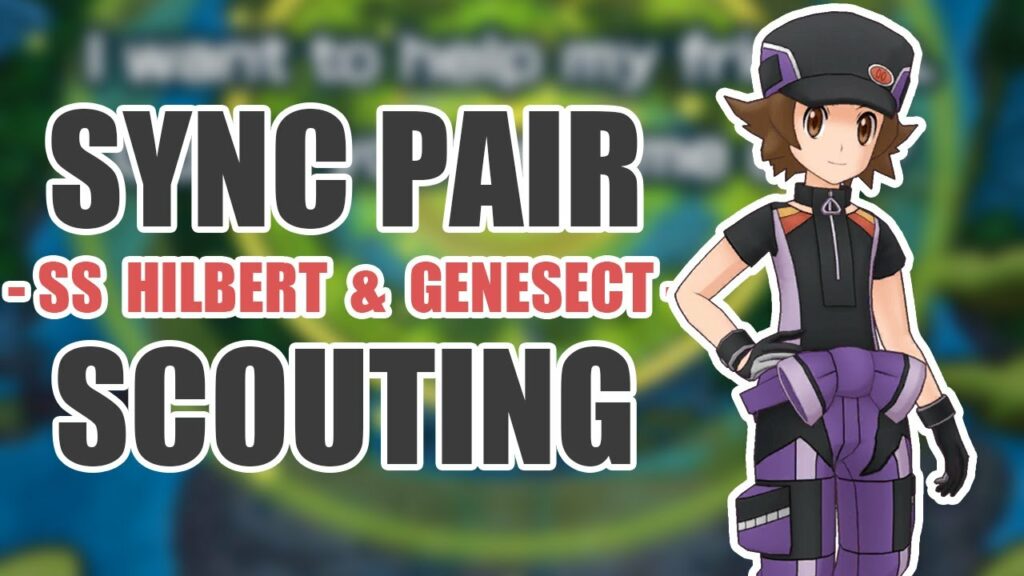 [Pokemon Masters EX] EEK, MULTIPLIER AT 5/5 | Sync Pair Scout - Sygna Suit Hilbert & Genesect