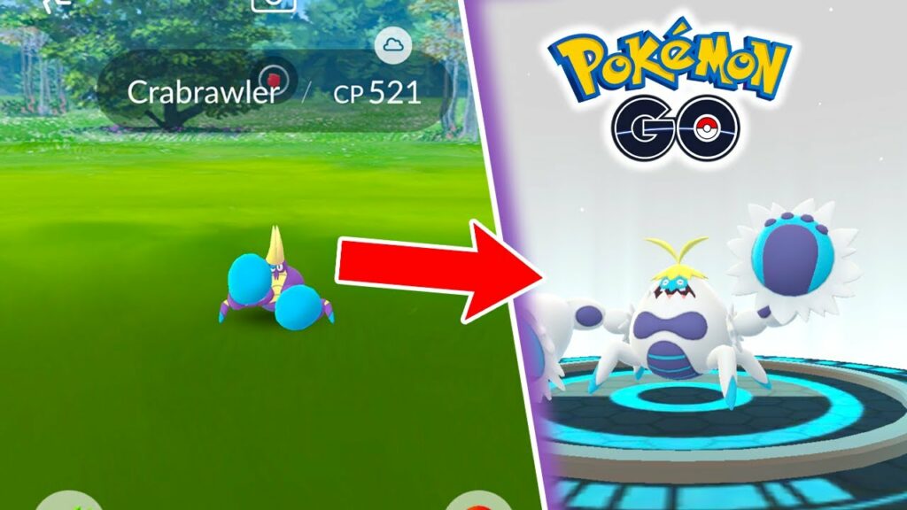 HOW TO EVOLVE CRABRAWLER IN POKEMON GO! New Mythic Blade Event