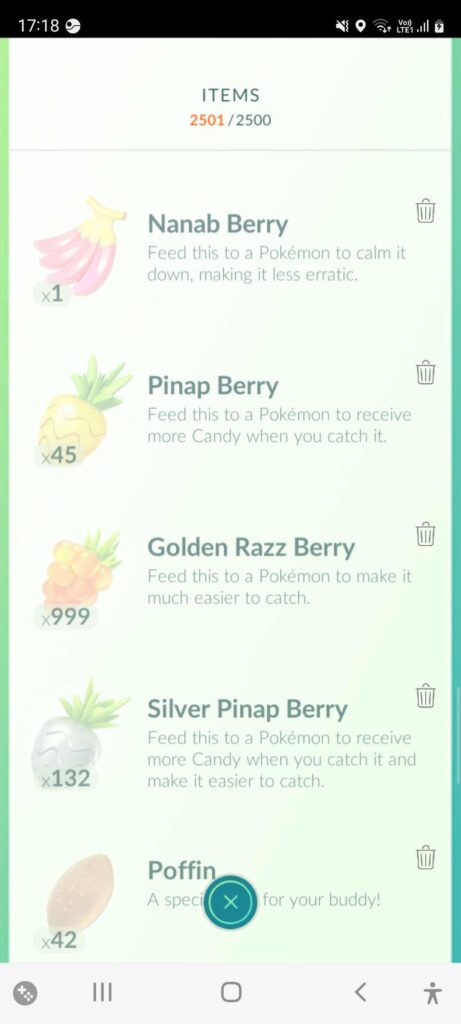 They just keep building up. What do you use Goldens on?