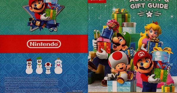 Best Buy had a Nintendo Activty & Holiday Guide This Year and I scanned It for the memories