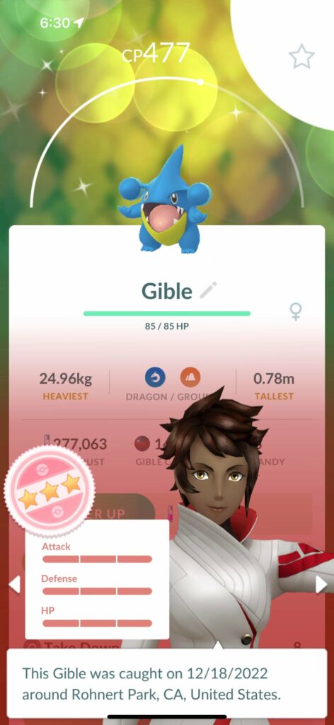 Perfect shiny Gible - do I evolve?