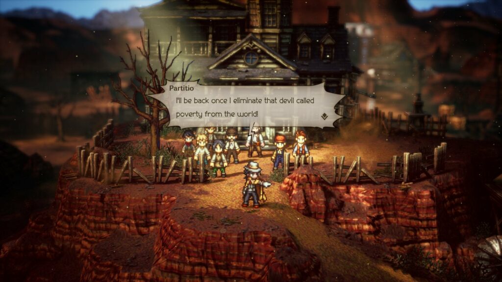 Octopath Traveler II details Partitio the Merchant, Osvald the Scholar, and water travel