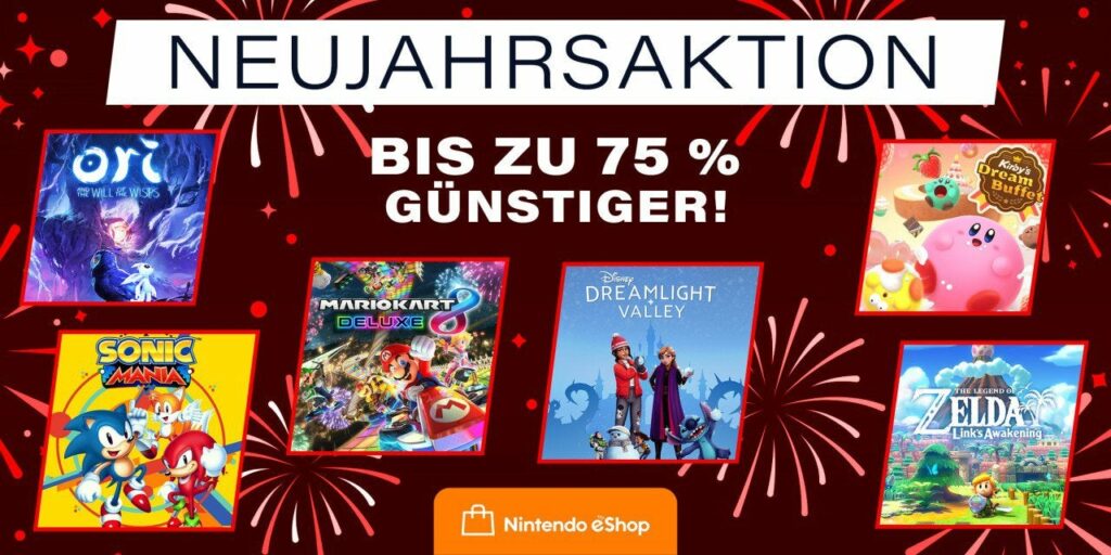 eShop New Years sale is live in germany, possibly EU?