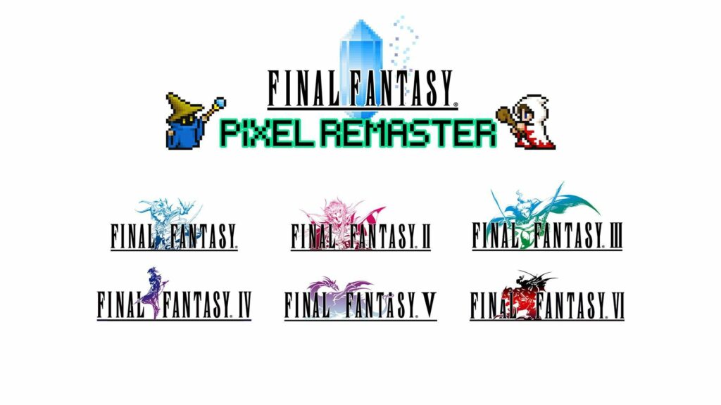 FINAL FANTASY Pixel Remaster series is coming to the Nintendo Switch!
