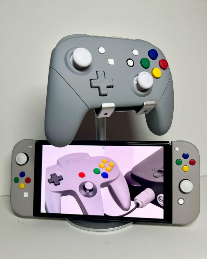 N64 themed Joycons/Pro Controller
